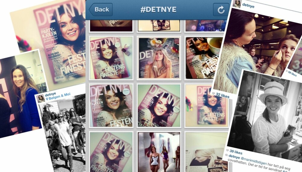 DEL BILDER: Legg ut bilder på instagram og tag med #detnye, så kommer du kanskje på trykk i magasinet.