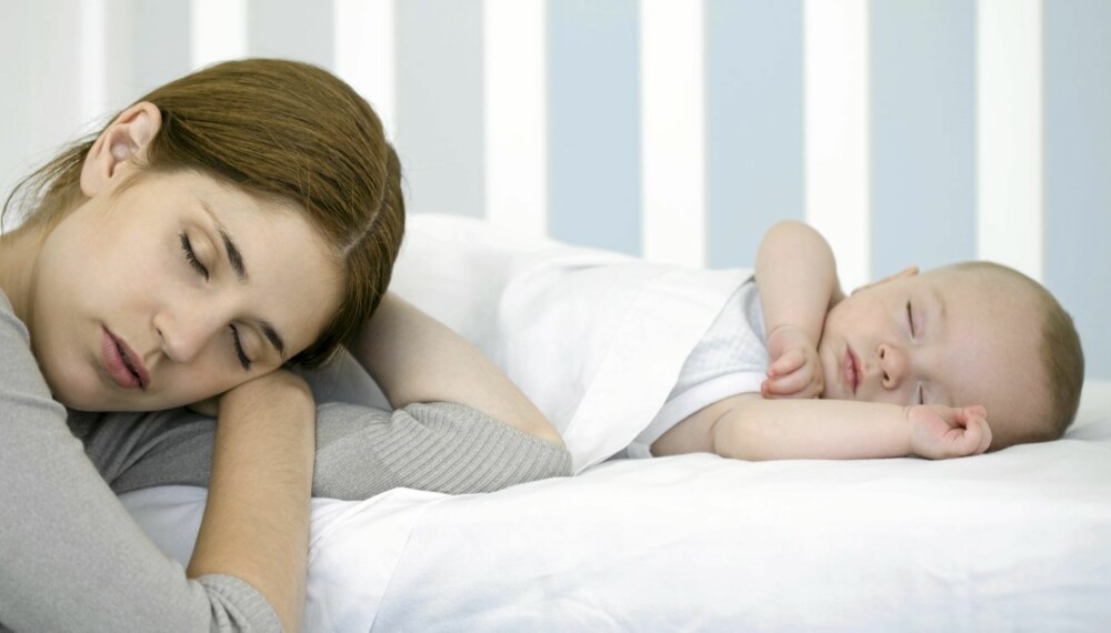 En god investering i spedbarnsdagene: Sov selv når babyen endelig sover!