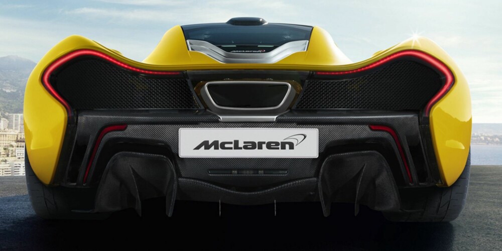 McLaren P1. FOTO: McLaren