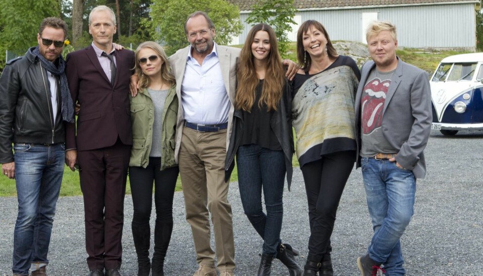 TRENGTE EN PÅMINNELSE: Stjernene i «Hver gang vi møtes» har glemt mye av det som skjedde da karriene deres var som aller travlest.