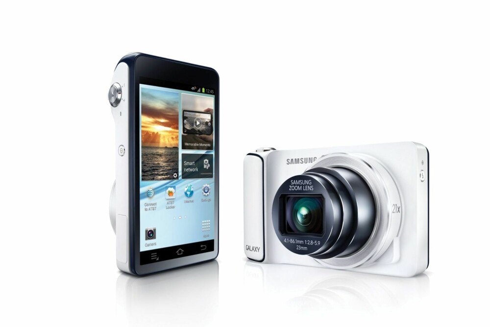 ANDROID-KAMERA: Samsung Galaxy Camera er et kompaktkamera som kjører Android 4.1.