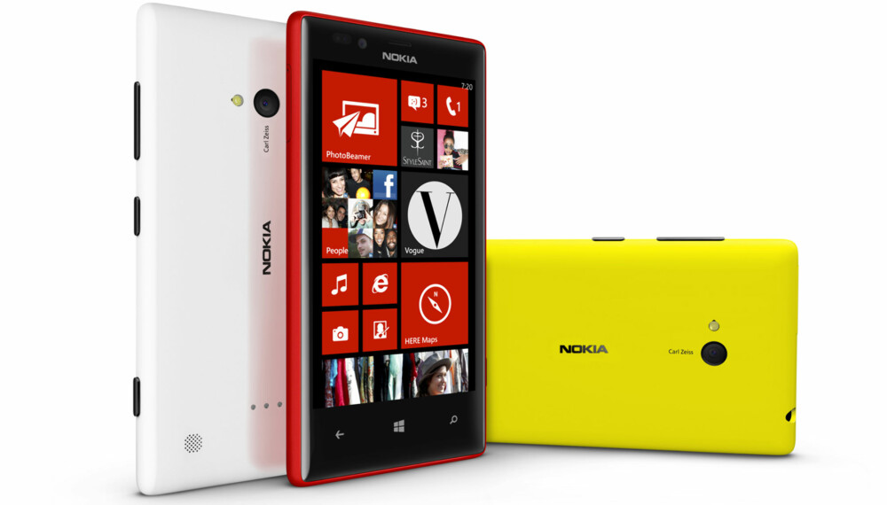 NY LUMIA: Windows Lumia 720 overtar for Lumia 710 og blir en mellomklassemobil med et godt kamera.