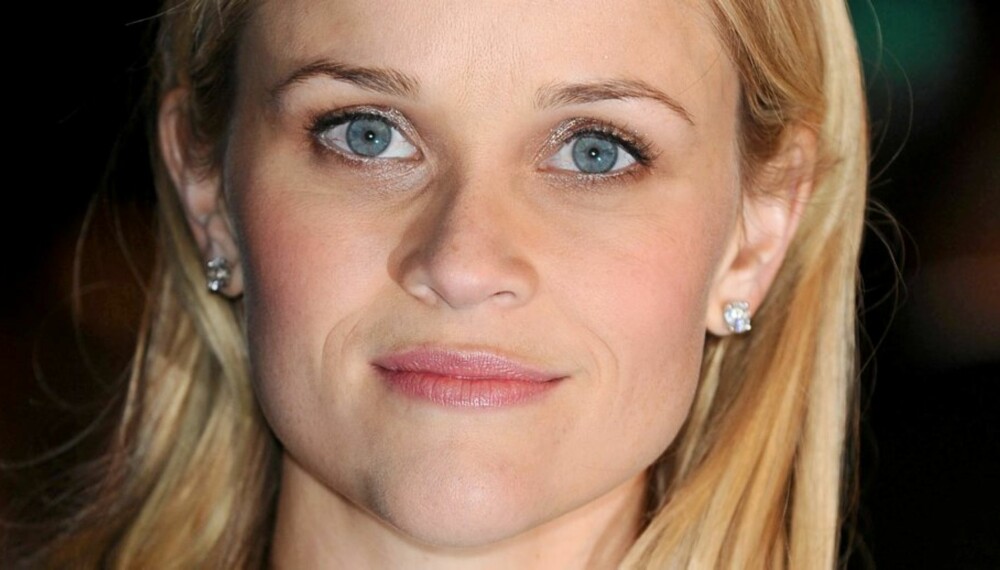 NATURLIG: Reese Witherspoon var naturlig vakker med minimalt med sminke.