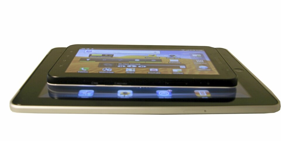 iPad vs. Galaxy Tab.