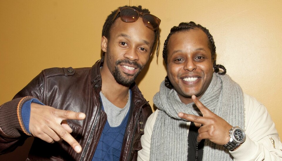 DOBBEL LYKKE: Yosef Wolde-Mariam blir pappa for andre gang, noe som også gleder Madcon-partner Tshawe Baqwa.