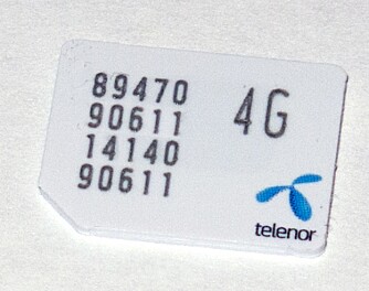 SIM-KORT: Husk at du må ha et støttet SIM-kort for å få brukt 4G. SIM-kortet skal klart og tydelig være merket med "4G". SIM-KORT: Husk at du må ha et støttet SIM-kort for å få brukt 4G. SIM-kortet skal klart og tydelig være merket med "4G".