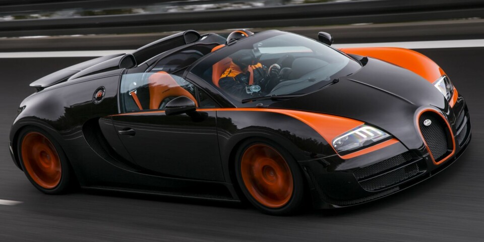 VERDENSPREMIERE: WRC-Grand Sport Vitesse skal vises frem på bilutstillingen i Shanghai senere i april. FOTO: Bugatti