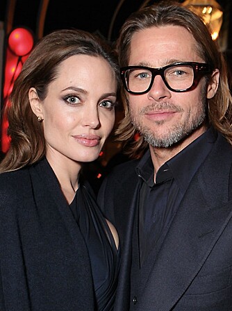 BEKYMRET: Forloveden Brad Pitt er redd for helsen til Angelina.