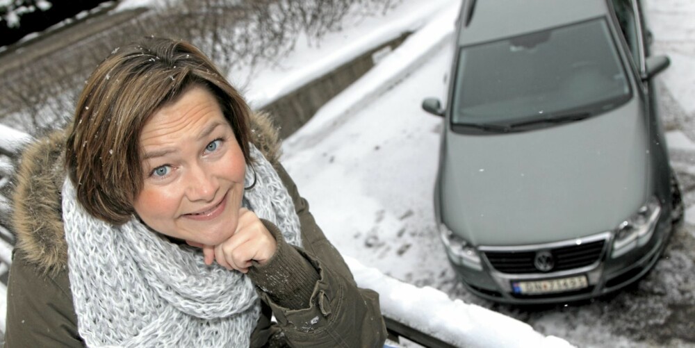 BEDRE ENN SNITTET: Kathe Simensen (37) kjøpte nylig en av Norges mest populære bruktbiler - forrige generasjon VW Passat. - Kjæresten min og jeg ønsket oss en stor, trygg og driftsikker bil, og etter å ha sjekket bruktbilrapporter og venners erfaringer, falt valget på en Passat.