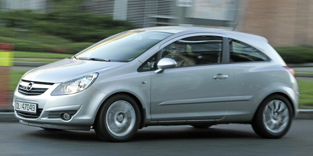 OPEL: Corsa-generasjonen som ble lansert sommeren 2006, har svært få feil. Sjekk understell på biler som har gått langt.