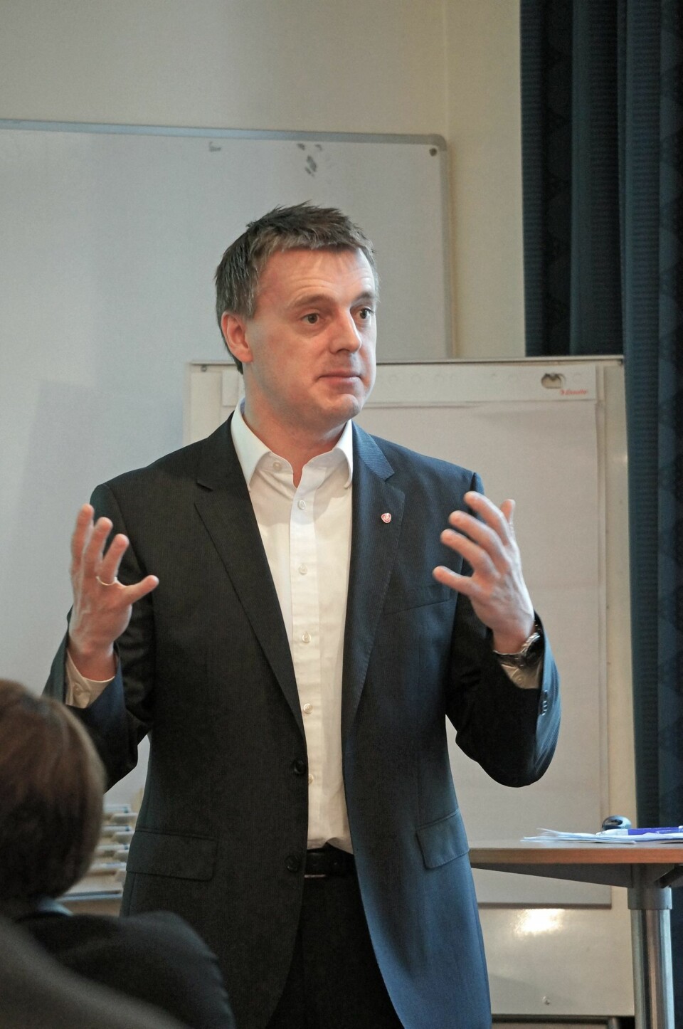 Statssekretær i Finansdepartementet, Kjetil Lund. FOTO: Geir Svardal