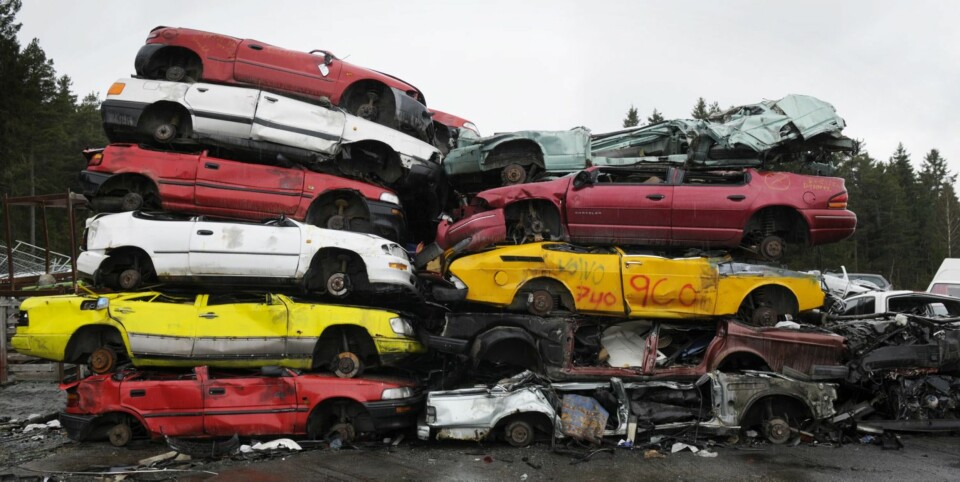 HØYERE VRAKPANT? Vrakpanten er økt den senere tid, men NAF vil likevel doble dagens pant på 2500 kroner. FOTO: Håkon Bonafede