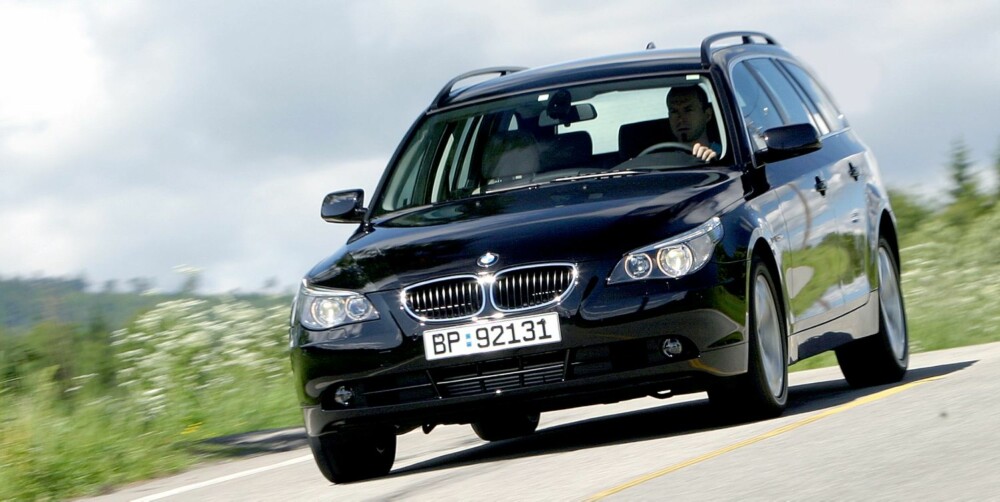 5-SERIE: 9,6 prosent av BMW 5-serie har større feil eller mangler. FOTO: Egil Nordlien, HM Foto 5-SERIE: 9,6 prosent av BMW 5-serie har større feil eller mangler. FOTO: Egil Nordlien, HM Foto