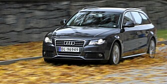 BRA: Audi A4. FOTO: Egil Nordlien, HM Foto BRA: Audi A4. FOTO: Egil Nordlien, HM Foto