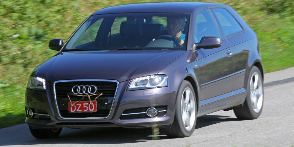 SMÅFEIL: Audi A3 er bedre enn gjennomsittet. FOTO: Petter Handeland