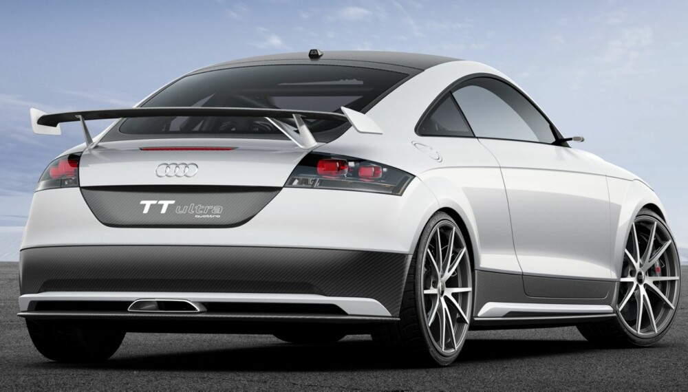 FOR FREMTIDEN: Audi TT ultra quattro concept vises frem på Wörthersee-treffet i mai. FOTO: Audi