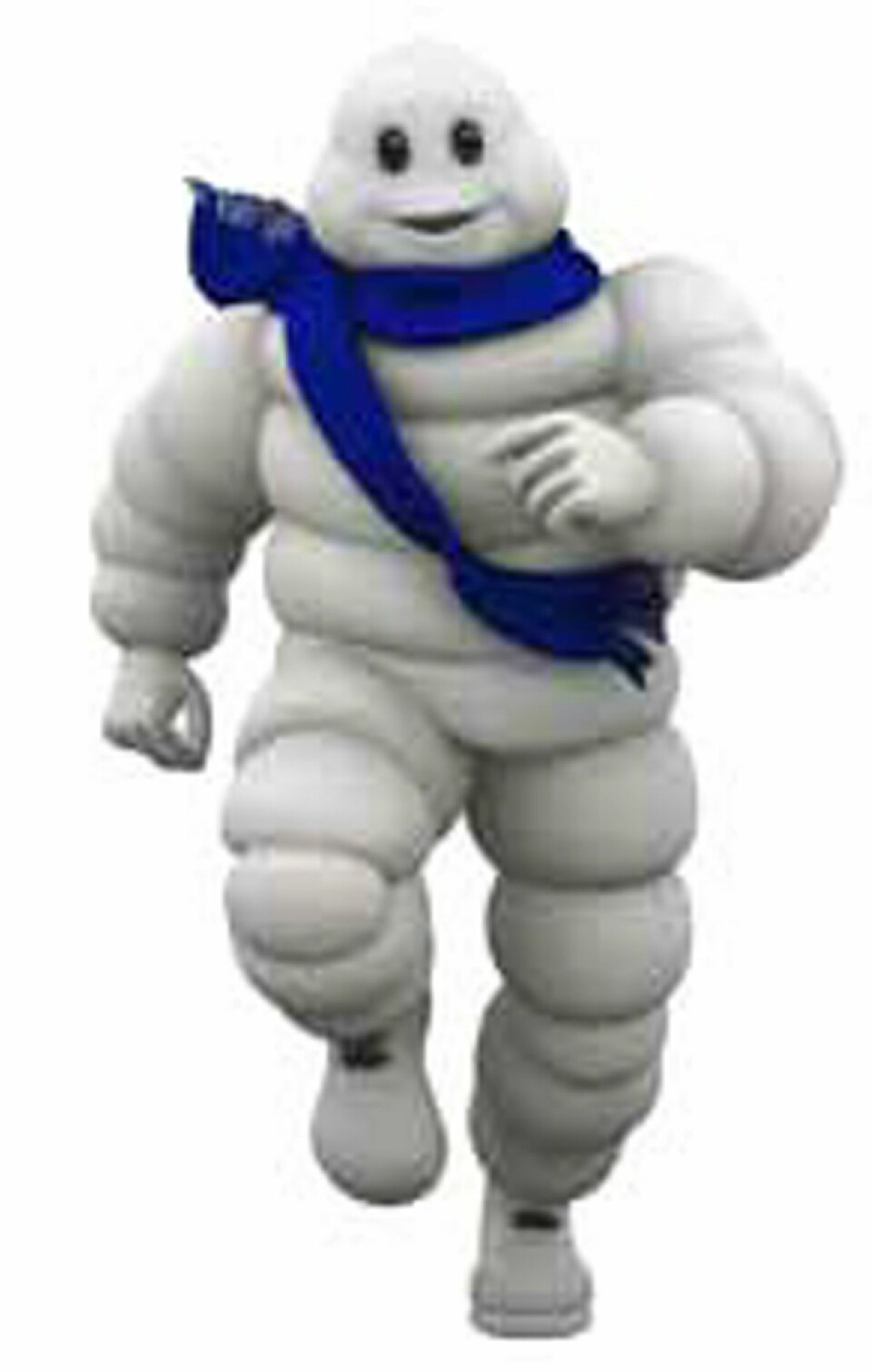 Michelinmannen er maskoten til den franske dekkprodusenten.