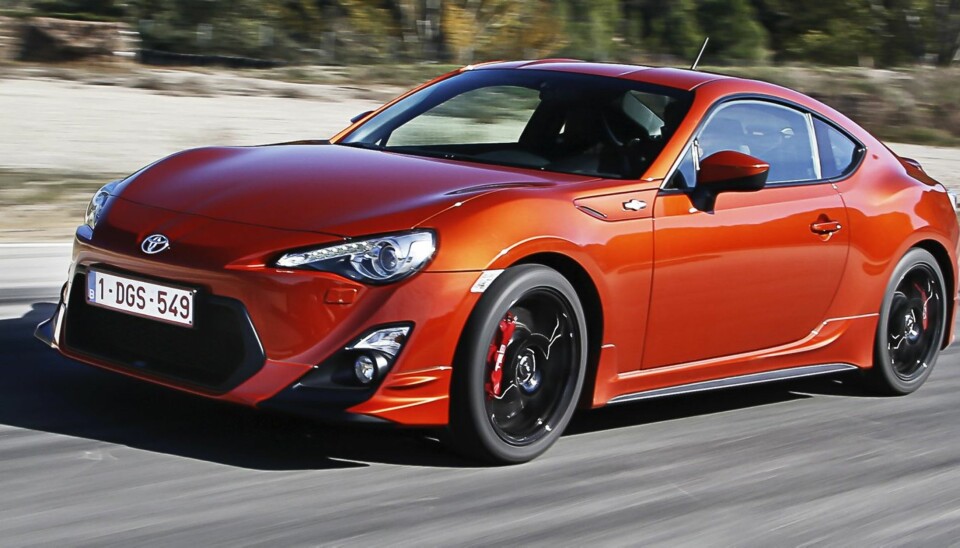 TRIMMET: Toyota Racing Development (TRD) har laget sin egen versjon av Toyota GT86. FOTO: D.Fontenat