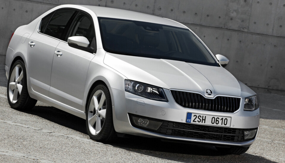 KOMMER: Nye Skoda Octavia. FOTO: Daniel Kraus