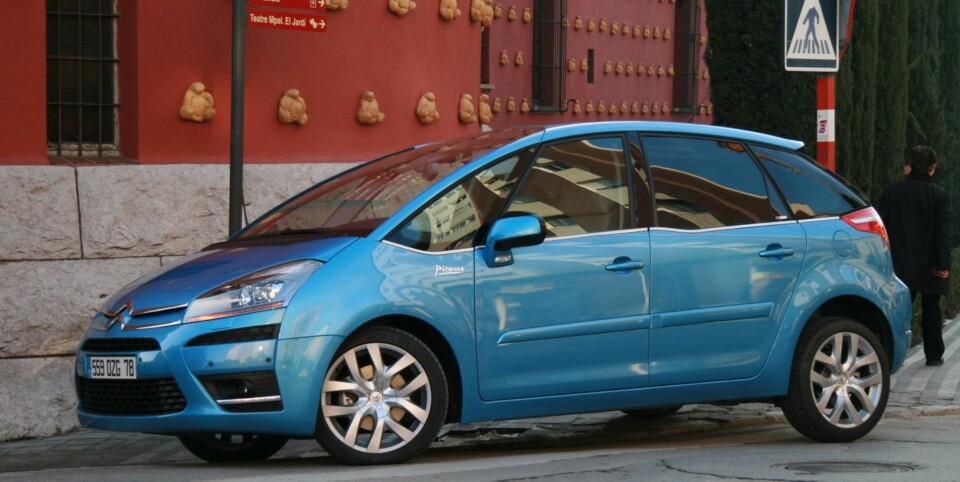 KOMFORT: Citroën C4 Picasso. FOTO: HM Arkiv