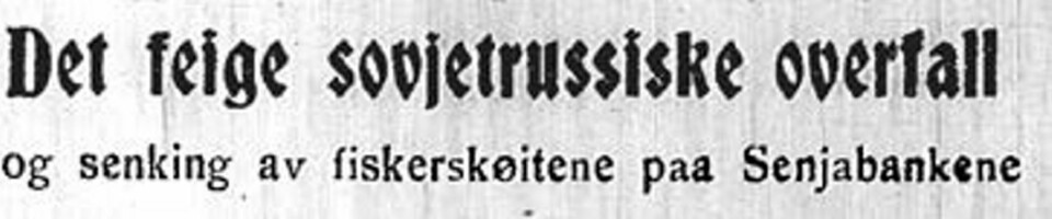 FAKSIMILE: SENJENS BLAD.
