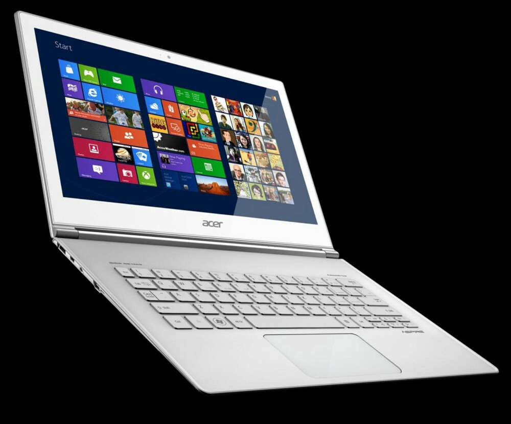 LEKKER: Acer Aspire S7 er slank og lekker. Den er bare 11,9 mm tykk. LEKKER: Acer Aspire S7 er slank og lekker. Den er bare 11,9 mm tykk.