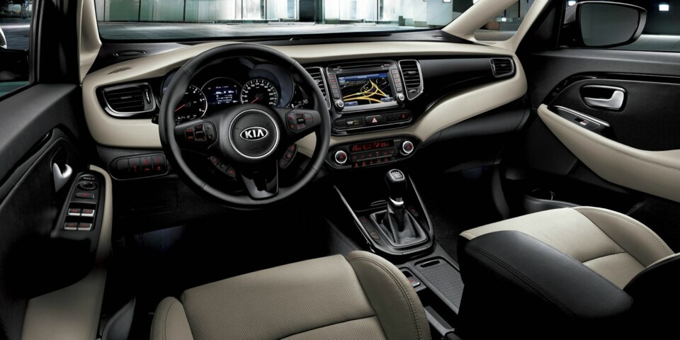STANDARD: Kia Carens kommer med fire utstyrsnivåer. FOTO: Kia