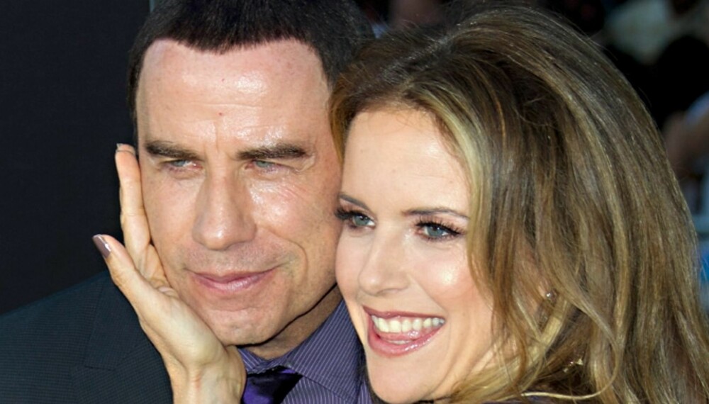 GODT GIFT: John Travolta har vært gift med Kelly Preston siden 1991.