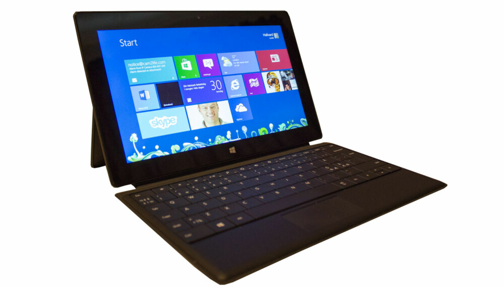 BÆRBAR PC: Surface Pro er både en potent bærbar PC og et kraftig nettbrett.