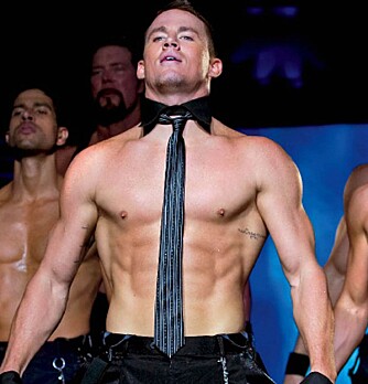 SEXY: Kjekkasen Channing Tatum kastet klærne i filmen ""Magic Mike""