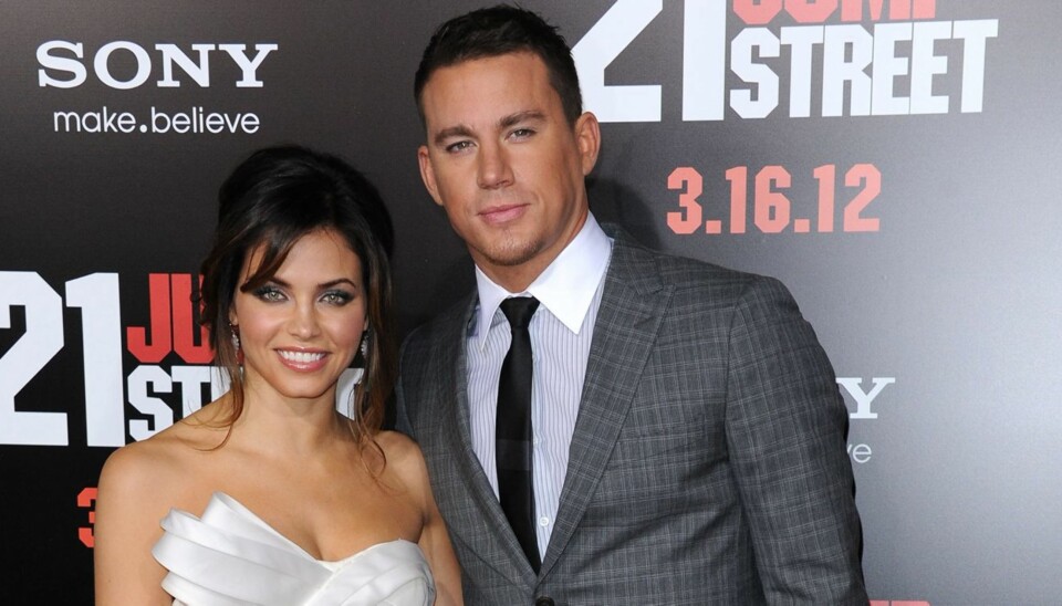 LYKKELIGE: Channing Tatum og kona Jenna ble i forrige uke foreldre for første gang.