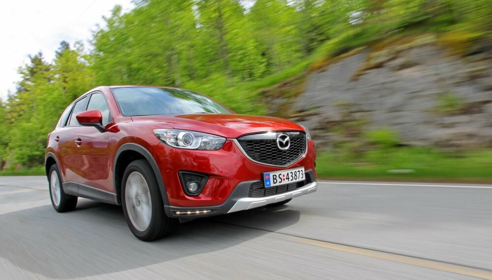 STORSELGER: Mazda CX-5 er Norges mest solgte SUV. FOTO: Terje Bjørnsen