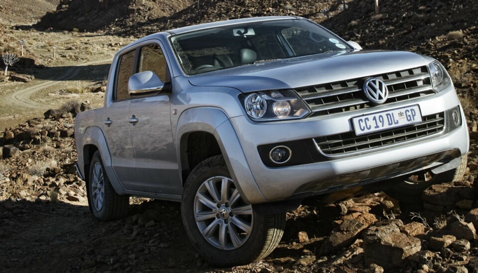 TØFFING: Vi utsatte VW Amarok for svært ugjestmilde omgivelser.