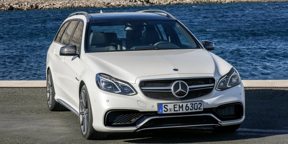AMG: Det er i realiteten bare Audi RS6 Avant som kan konkurrere med super-AMG-en. FOTO: Daimler AG