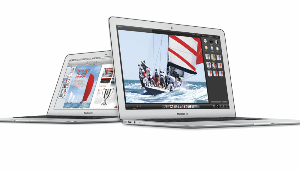 FORBILDET: Apples Macbook Air har vært forbilde for mange andre produsenter når de har laget tilsvarende lette og tynne bærbare PC-er.