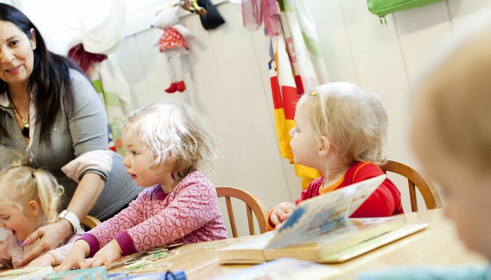 I en liten barnehage er det lettere å gi barna det de trenger, mener daglig leder Ruth Lillebekk. Foto: Nadia Frantsen