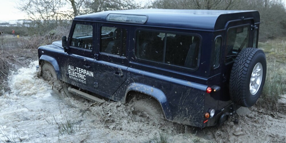 VILLMARKA: Egentlig en bil ment for safari. FOTO: Land Rover
