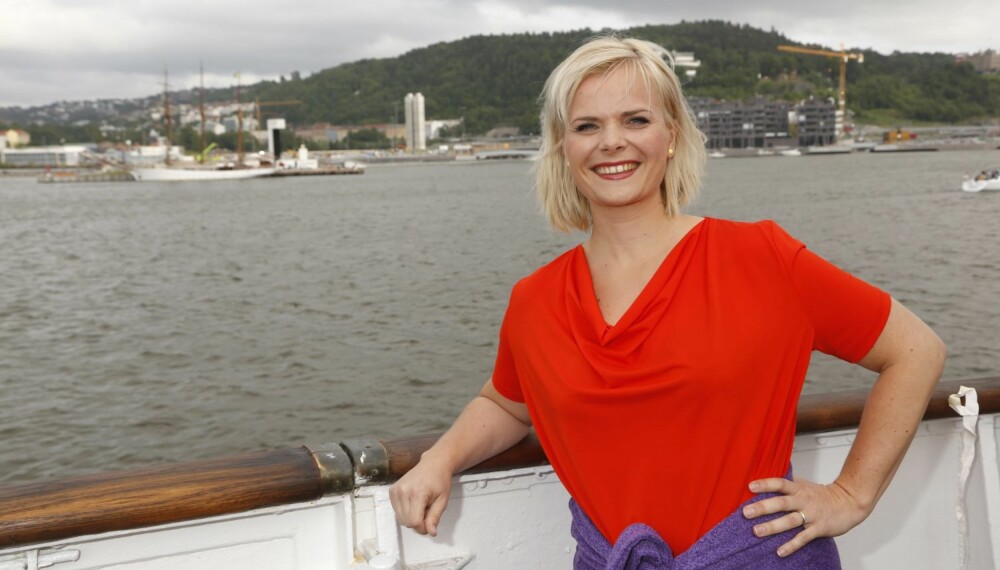 FØRST UT: Ingrid Gjessing Linhave leder «Sommeråpent» fra M/S Sjøkurs denne uken.