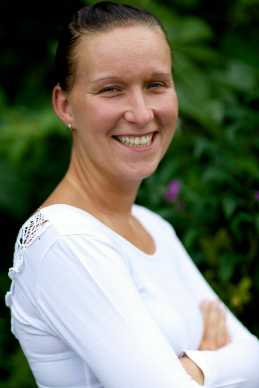 Daria Druzd: 29 år, fra Hønefoss. Arbeider som tospråklig lærer. Samboer, datter på tre år.