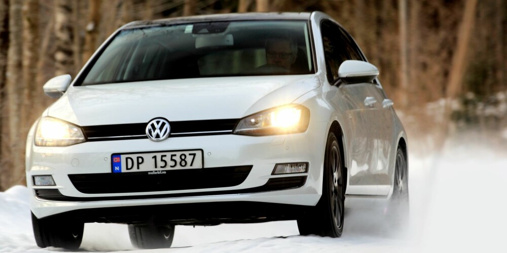 GOLFSLAGET: VW Golf med bensinturbo banker dieselalternativet til omtrent samme pris. FOTO: Egil Nordlien, HM Foto GOLFSLAGET: VW Golf med bensinturbo banker dieselalternativet til omtrent samme pris. FOTO: Egil Nordlien, HM Foto