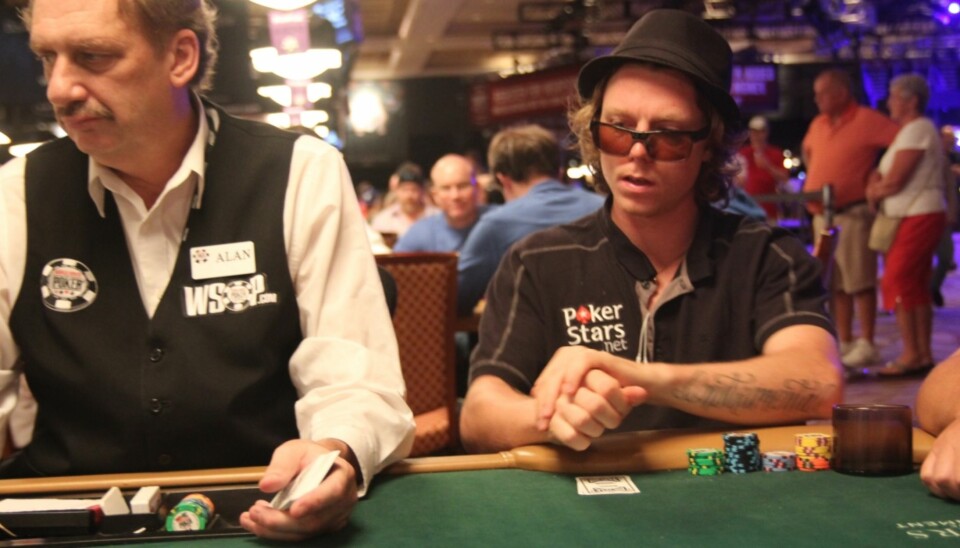 GÅR ALL-IN: Snowboard-esset Torstein Horgmo spiller poker-VM i Las Vegas med spillnettstedet PokerStars som sponsor.