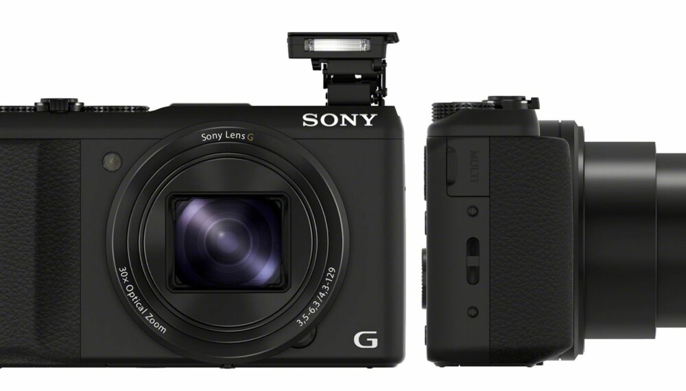 KOMPAKT ZOOM: Sony Cyber-shot HX50V gir deg hele 30x optisk zoom i en overraskende liten og kompakt kamerakropp.