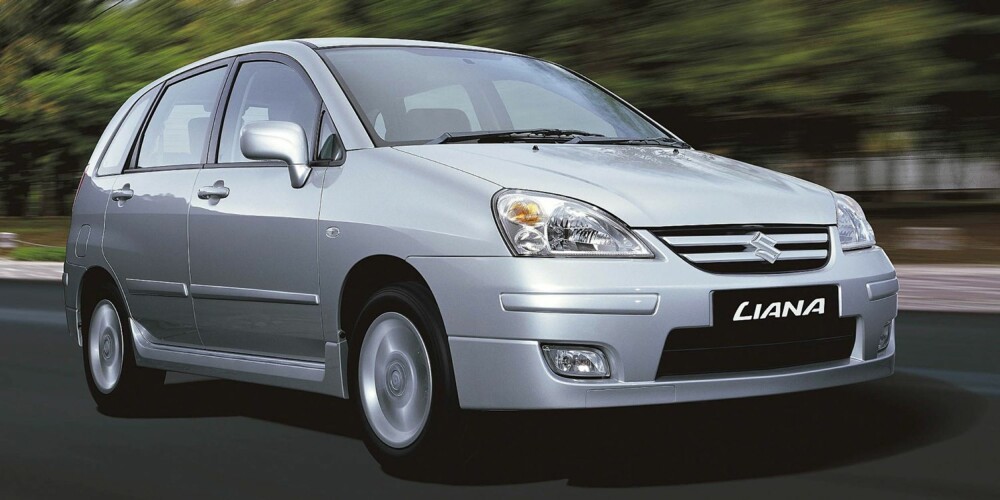 UTEN ESP: Her får du firehjulstrekk til en rimelig penge, men ikke ESP. Komforten middels. FOTO: Suzuki UTEN ESP: Her får du firehjulstrekk til en rimelig penge, men ikke ESP. Komforten middels. FOTO: Suzuki