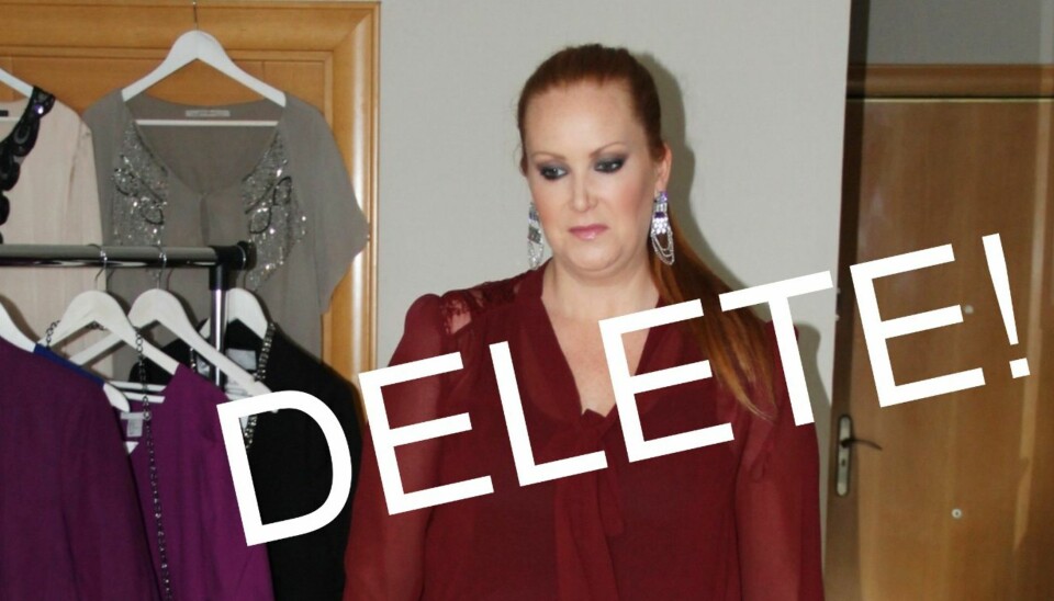 SLETT: Det er ikke alle bilder vi er like heldige med...