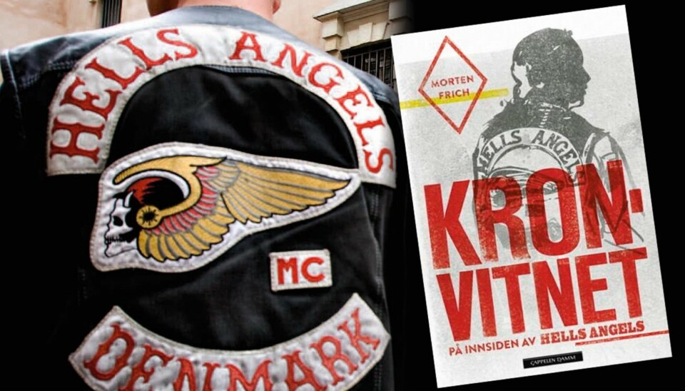 Kasper Vetter er anonym og journalisten Morten Frich, forfatter av «Kronvitnet», har aldri sett, eller snakket med Kasper Vetter. Avbildede mann med HA-ryggmerke er bare en illustrasjon.