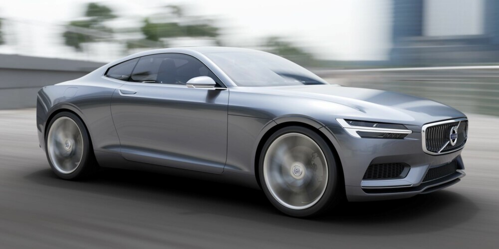 FREMTIDEN: Med Volvo Coupé Concept demonstrerer Volvo hvordan bilene kan bli formet. FOTO: Volvo