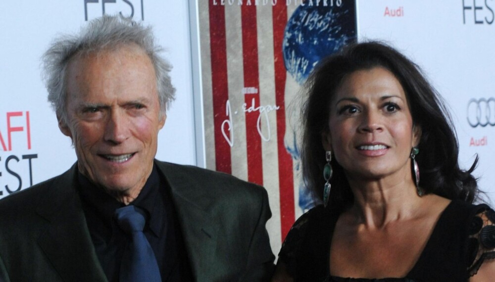 SKILLES: Hollywood-stjernen Clint Eastwood og kona Dina har gått fra hverandre.