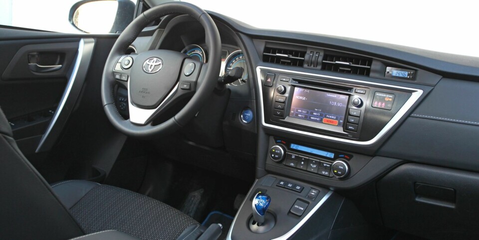 INGEN FULLTREFFER: Brukervennligheten er i orden, men den store kvalitetsfølelsen uteblir. Mange linjer som bryter hverandre gir heller ikke en utpreget ryddig følelse.