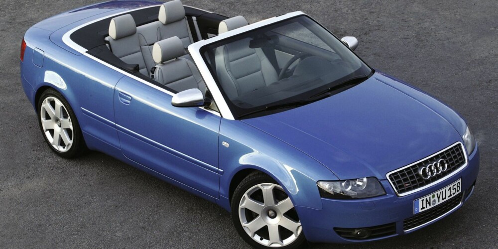 FLERE FEIL: Audi A4 kabriolet (2002-2005) har mer elektronikkfeil enn snittet. FOTO: Audi