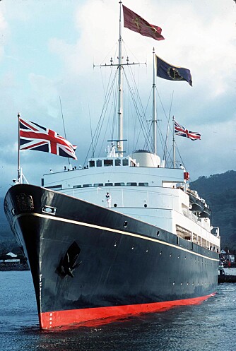 STORFINT: Skipet Hebridean Princess har tidligere vært chartret av dronning Elizabeth, så Brad og Angelina er i godt selskap om de velger å gifte seg her.